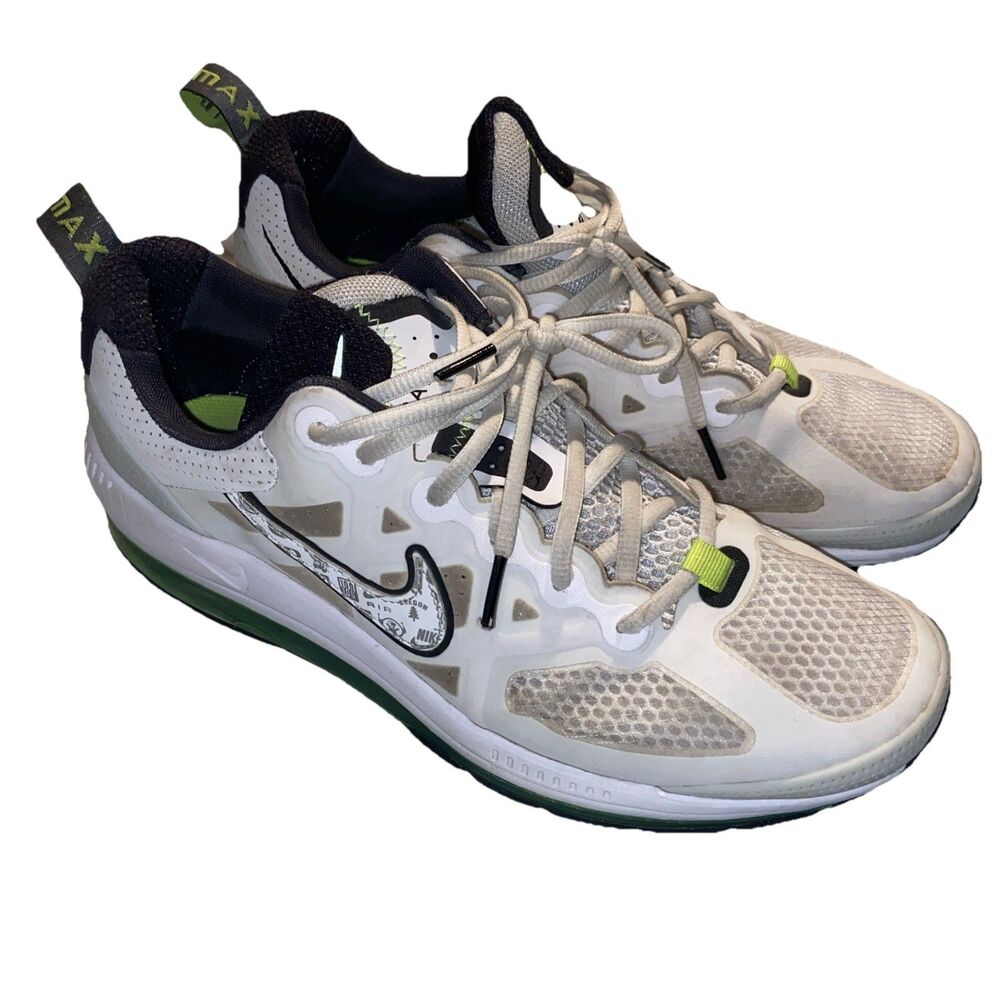 Nike Men’s DB0249-100 Air Max Genome Running Shoes Sneaker Size 10 White Green